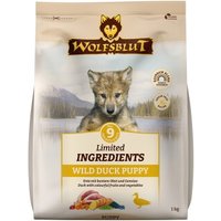 WOLFSBLUT Limited Ingredients Trockenfutter Hund, Puppy, Wild Duck 1 kg von Wolfsblut