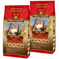 WOLFSBLUT Adult Red Rock, Kängurufleisch mit Kürbis 2x2 kg von Wolfsblut