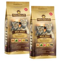 WOLFSBLUT Puppy Wild Duck Entenfleisch mit Kartoffel 2x12,5 kg von Wolfsblut