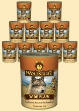 Warnicks Tierfutterservice Wolfsblut - Wide Plain 12 x 395g mit Mind. 65% Pferdefleisch von Wolfsblut