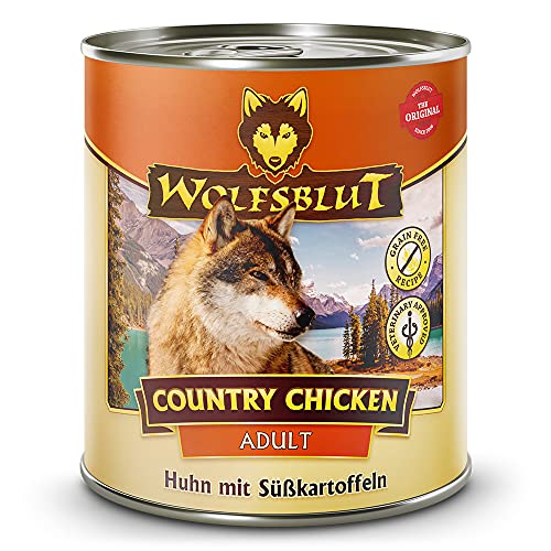 Wolfsblut Adult Country Chicken - Huhn mit Süßkartoffeln 6 x 800 g Wolfsblut Adult Country Chicken - Huhn mit Süßkartoffeln 6 x 800 g von Wolfsblut
