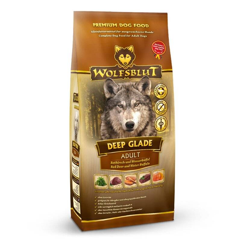 Wolfsblut Adult Deep Glade Sparpaket 2 x 12,5 kg (5,44 € pro 1 kg) von Wolfsblut