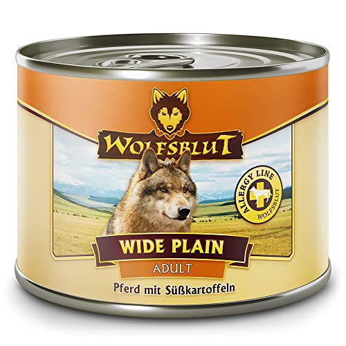 Wolfsblut - Wide Plain - 6 x 200 g - Pferd - Nassfutter - Hundefutter - Getreidefrei von Wolfsblut