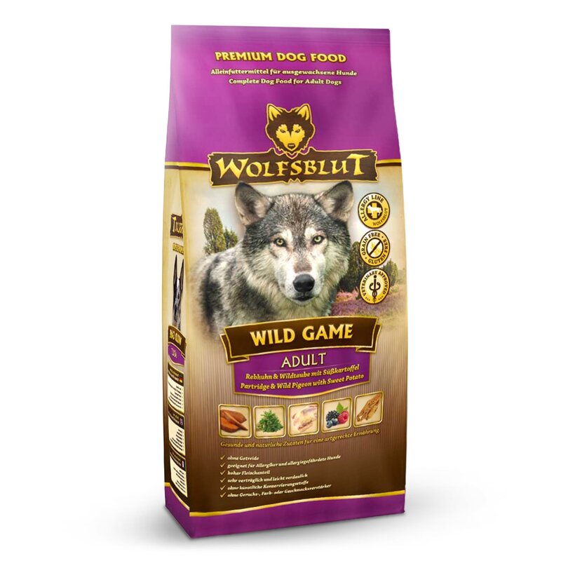Wolfsblut Adult Wild Game 12,5 kg (6,08 € pro 1 kg) von Wolfsblut