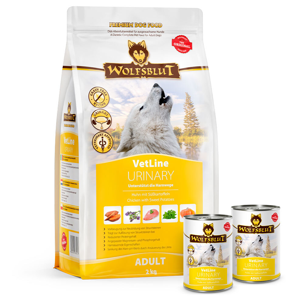 Wolfsblut | Aktionspaket: VetLine Urinary | VetLine | 1 Paket von Wolfsblut