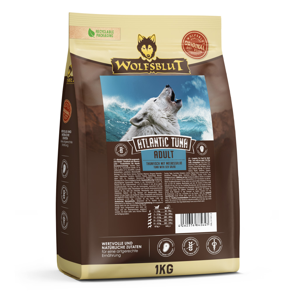 Wolfsblut | Atlantic Tuna | Adult | 5 x 1 kg Wolfsblut | Atlantic Tuna | Adult | 5 x 1 kg von Wolfsblut