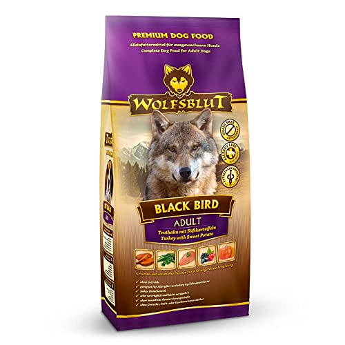 Wolfsblut Black Bird Hundefutter Erwachsene 12,5 kg von Wolfsblut