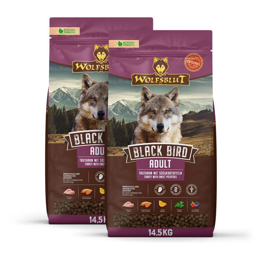 Wolfsblut | Black Bird | Adult | 2 x 14,5 kg Wolfsblut | Black Bird | Adult | 2 x 14,5 kg von Wolfsblut