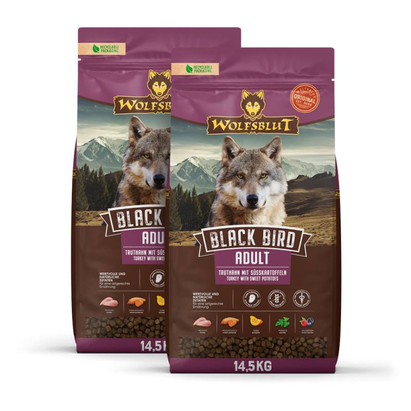 Wolfsblut | Black Bird | Adult | 2 x 14,5 kg Wolfsblut | Black Bird | Adult | 2 x 14,5 kg von Wolfsblut