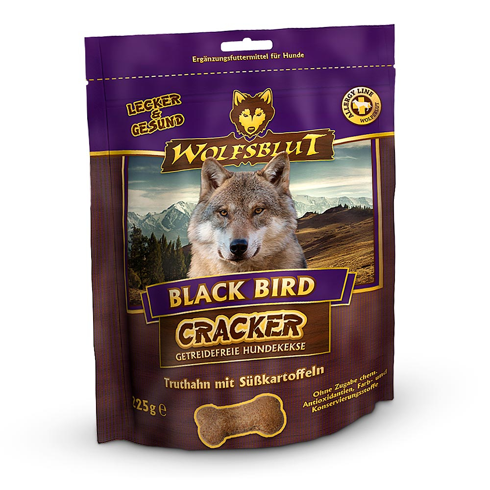 Wolfsblut | Black Bird | Cracker | 6 x 225 g Wolfsblut | Black Bird | Cracker | 6 x 225 g von Wolfsblut