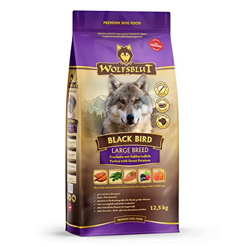 Wolfsblut - Black Bird Large Breed - 12,5 kg - Truthahn - Trockenfutter - Hundefutter - Getreidefrei Wolfsblut - Black Bird Large Breed - 12,5 kg - Truthahn - Trockenfutter - Hundefutter - Getreidefrei von Wolfsblut