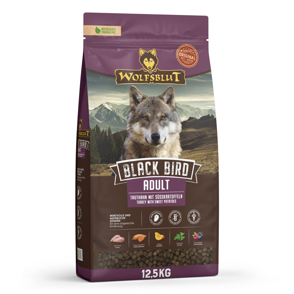 Wolfsblut | Black Bird | Adult | 2 x 12,5 kg Wolfsblut | Black Bird | Adult | 2 x 12,5 kg von Wolfsblut