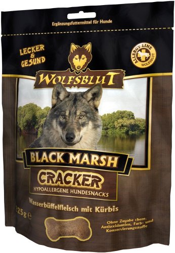 Wolfsblut - Black Marsh Cracker - 225 g - Wasserbüffel - Snack - Hundefutter - Getreidefrei Wolfsblut - Black Marsh Cracker - 225 g - Wasserbüffel - Snack - Hundefutter - Getreidefrei von Wolfsblut