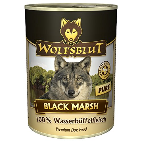 Wolfsblut Black Marsh Pure, 6er Pack (6 x 395 g) von Wolfsblut