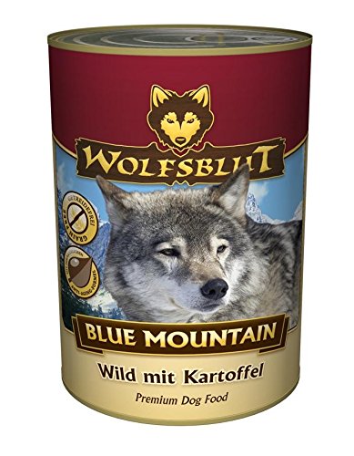Wolfsblut - Blue Mountain - 6 x 800 g - Wildfleisch - Nassfutter - Hundefutter - Getreidefrei von Wolfsblut