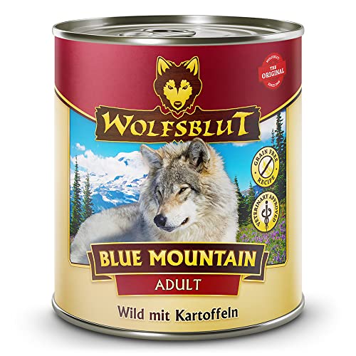 Wolfsblut Blue Mountain Hundefutter für Erwachsene, 800 g, 6 Stück von Wolfsblut