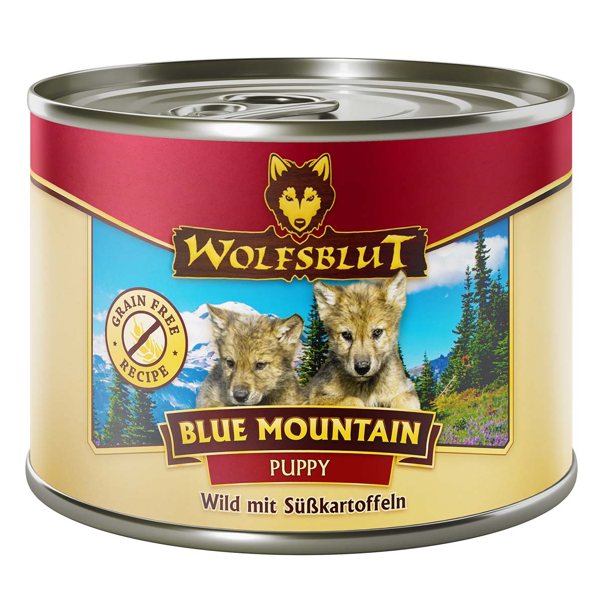 Wolfsblut Blue Mountain Puppy 12x200g Wolfsblut Blue Mountain Puppy 12x200g von Wolfsblut