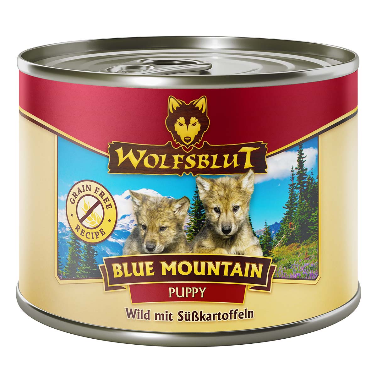 Wolfsblut Blue Mountain Puppy 24x200g von Wolfsblut