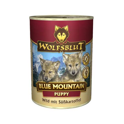 Wolfsblut Blue Mountain Puppy 395 g, 6 Stück von Wolfsblut