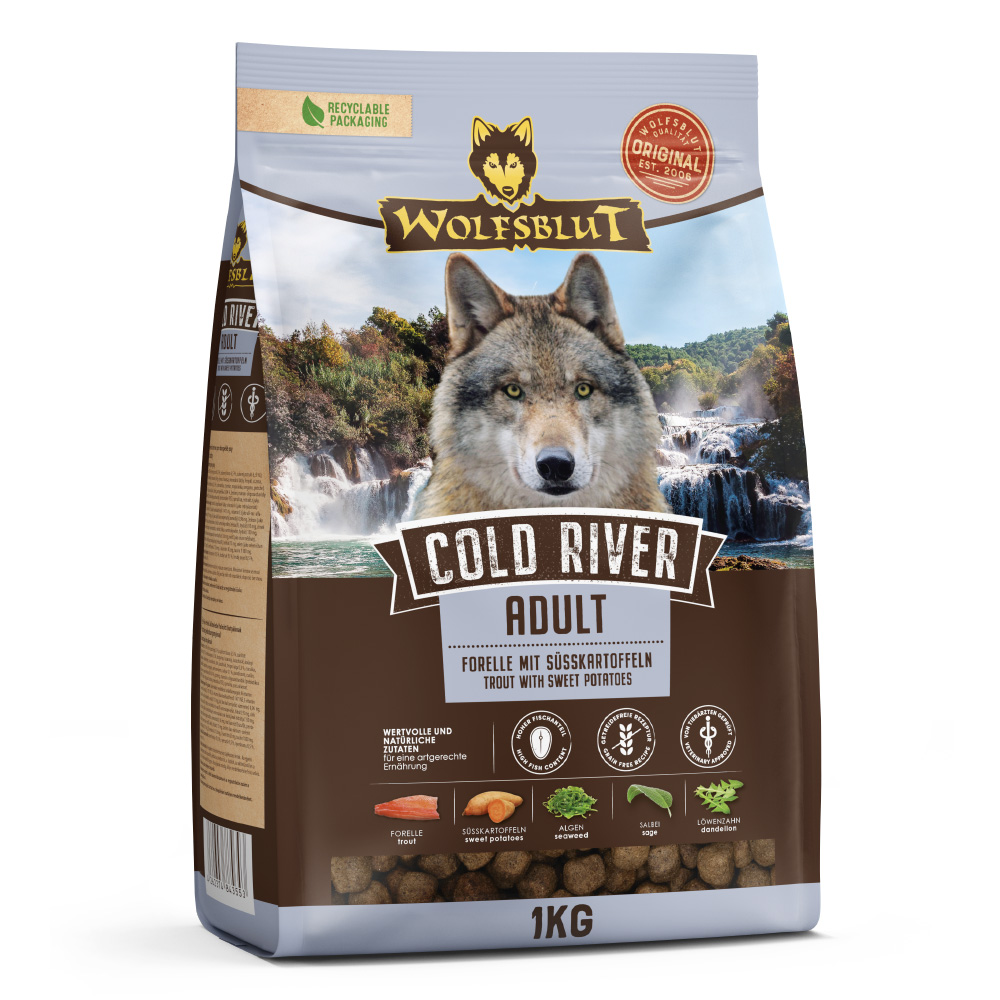 Wolfsblut | Cold River | Adult | 1 kg von Wolfsblut