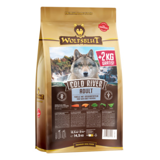 Wolfsblut | Cold River | Adult | 12,5 kg + 2 kg Wolfsblut | Cold River | Adult | 12,5 kg + 2 kg von Wolfsblut