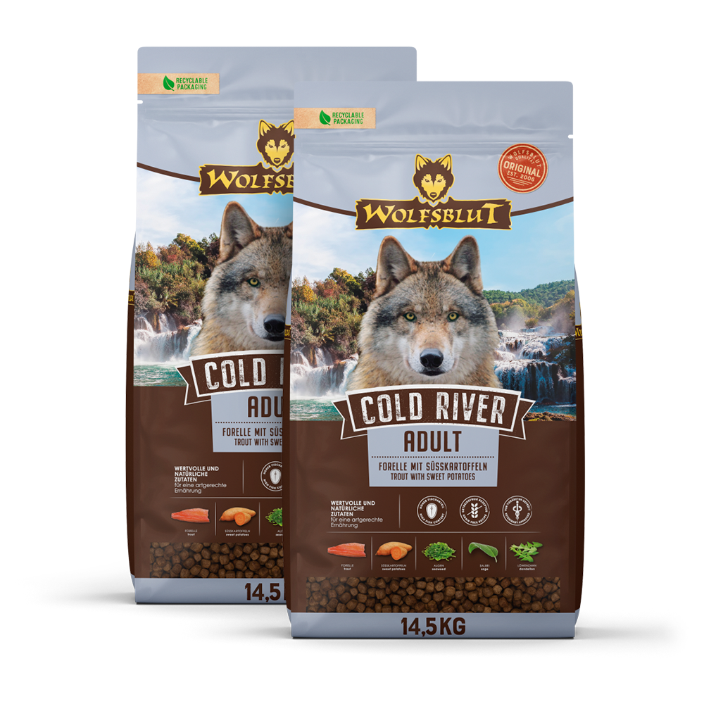 Wolfsblut | Cold River | Adult | 2 x 14,5 kg Wolfsblut | Cold River | Adult | 2 x 14,5 kg von Wolfsblut