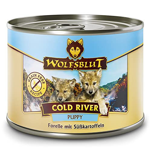 Wolfsblut Cold River Welpe, 200 g, 6 Stück von Wolfsblut