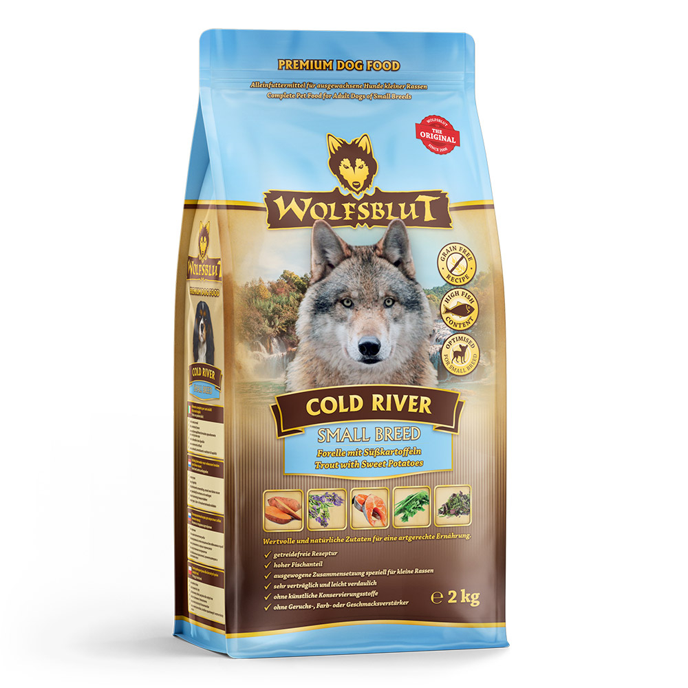 Wolfsblut | Cold River | Small Breed | 3 x 2 kg Wolfsblut | Cold River | Small Breed | 3 x 2 kg von Wolfsblut