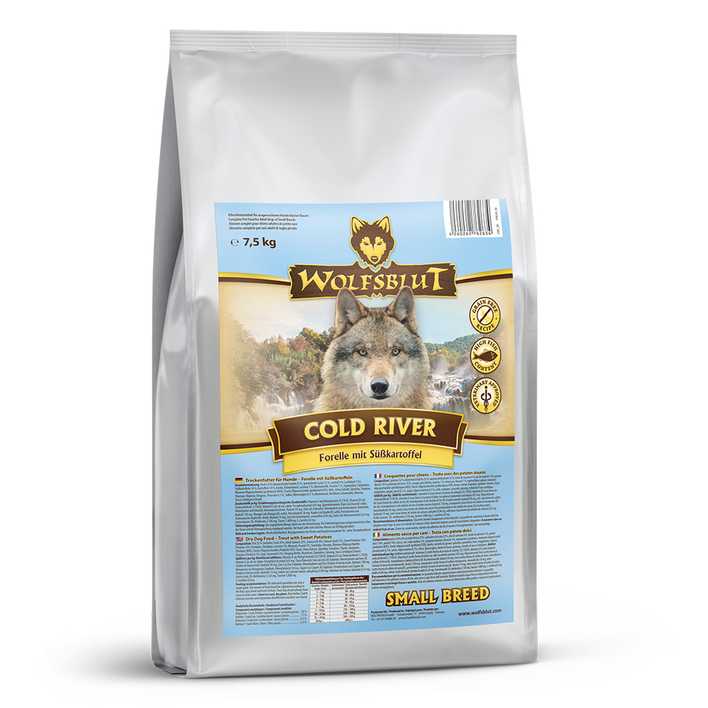Wolfsblut | Cold River | Small Breed | 7,5 kg Wolfsblut | Cold River | Small Breed | 7,5 kg von Wolfsblut