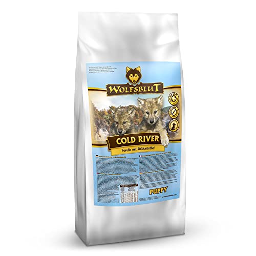 Wolfsblut - Cold River Puppy - 2 kg - Forelle - Trockenfutter - Hundefutter - Getreidefrei von Wolfsblut