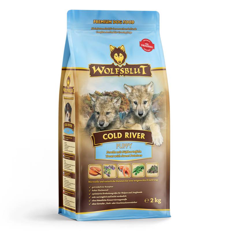 Wolfsblut | Cold River | Puppy | 3 x 2 kg Wolfsblut | Cold River | Puppy | 3 x 2 kg von Wolfsblut