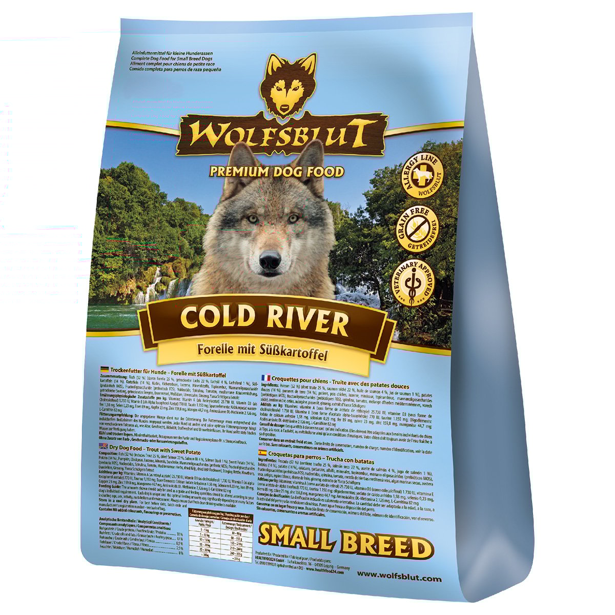 Wolfsblut Cold River Small Breed 2kg Wolfsblut Cold River Small Breed 2kg von Wolfsblut