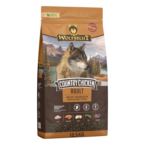 Wolfsblut - Country Chicken - 12,5 kg - Trockenfutter - Hundefutter - Getreidefrei von Wolfsblut