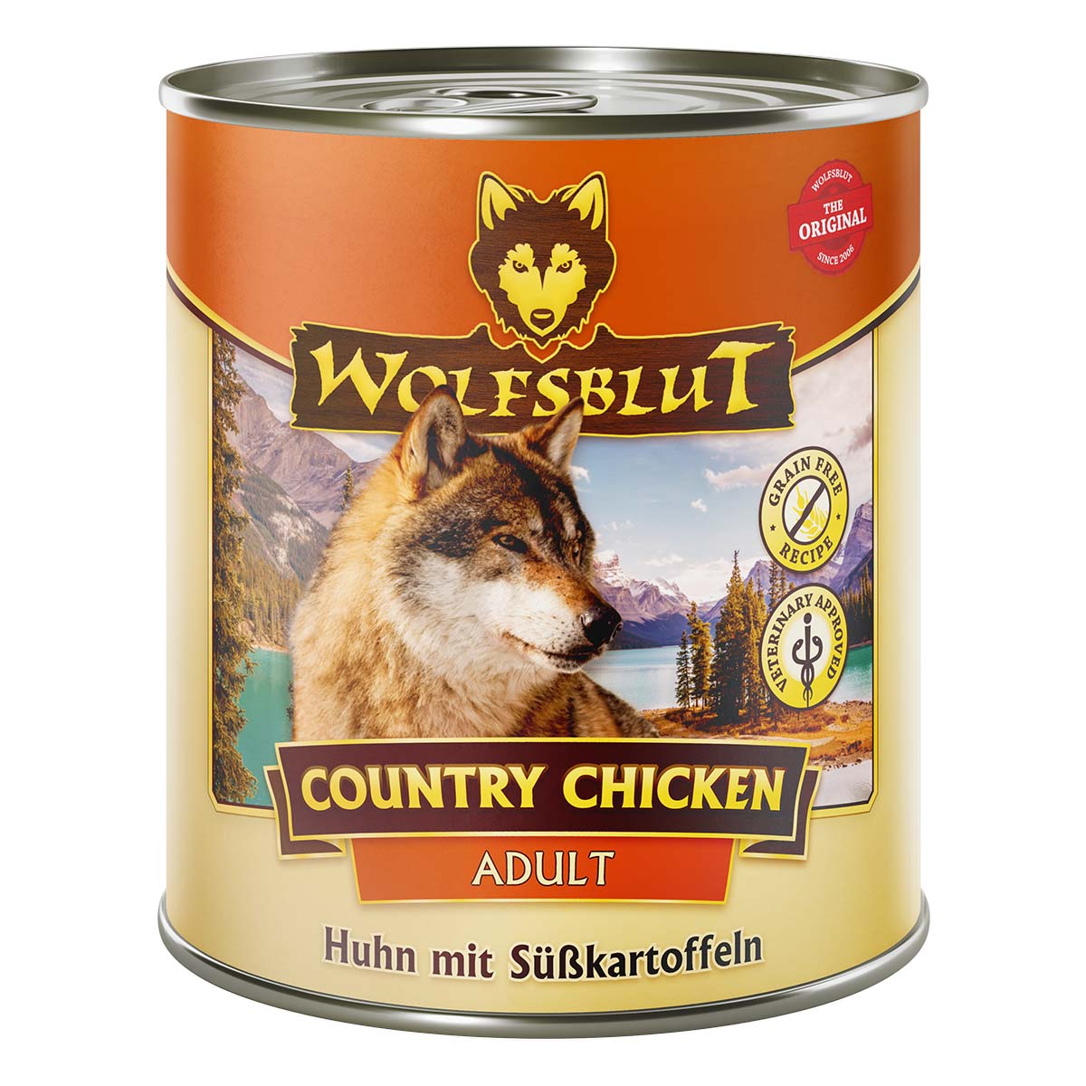 Wolfsblut Country Chicken Adult 6x800g von Wolfsblut