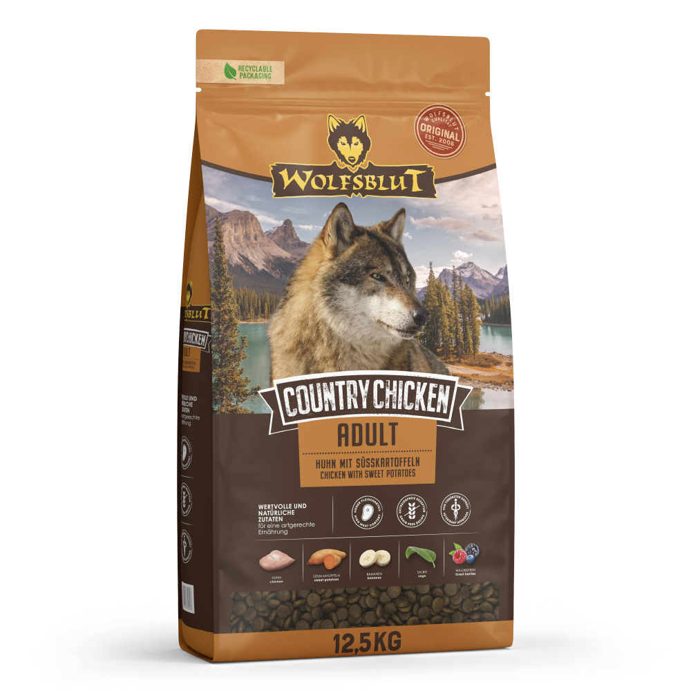 Wolfsblut | Country Chicken | Adult | 2 x 12,5 kg von Wolfsblut