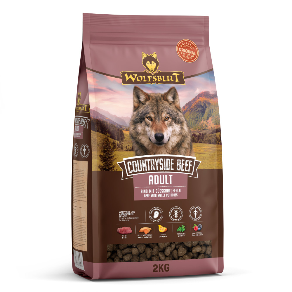 Wolfsblut | Countryside Beef | Adult | 3 x 2 kg von Wolfsblut