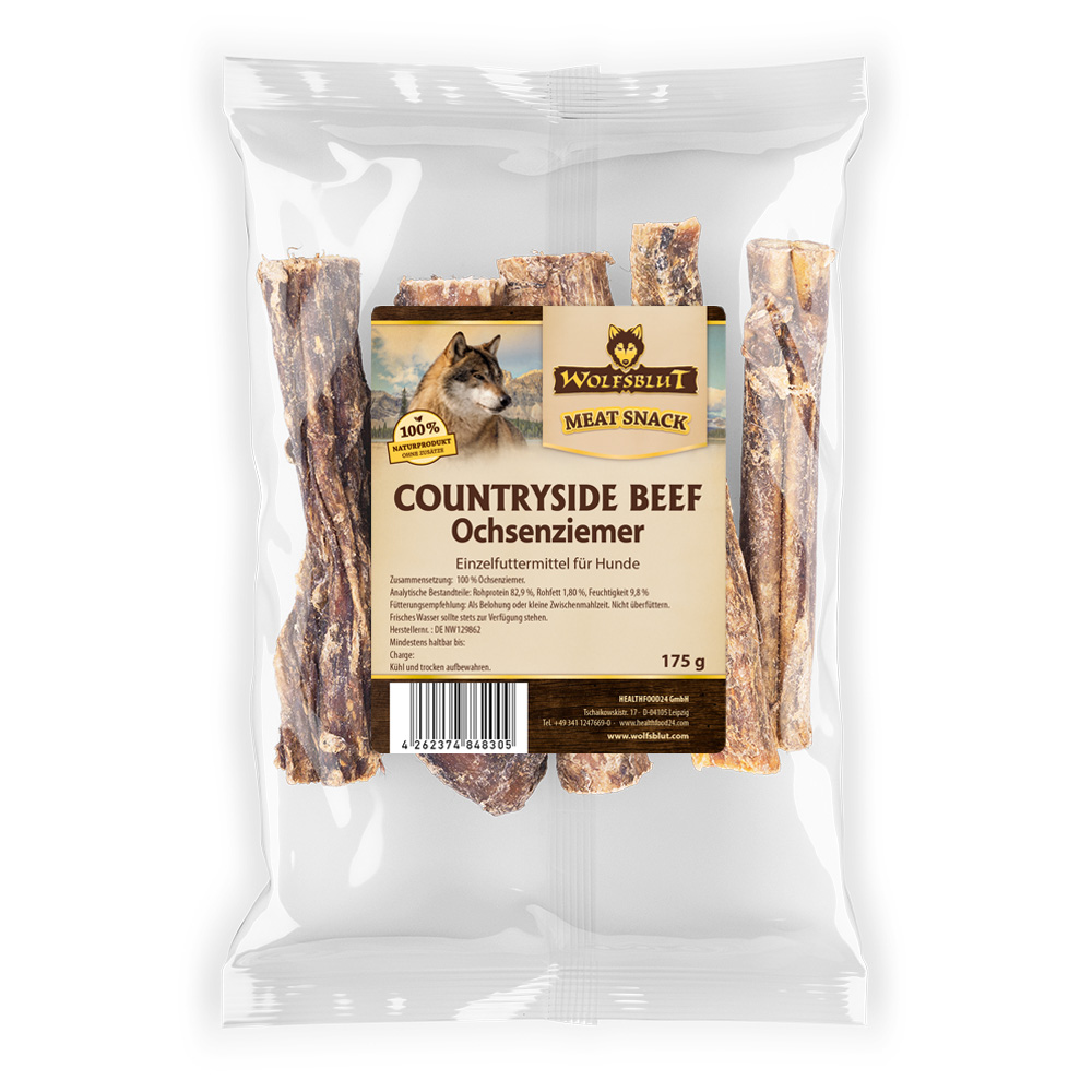 Wolfsblut | Countryside Beef Ochsenziemer | Kauartikel | 175 g Wolfsblut | Countryside Beef Ochsenziemer | Kauartikel | 175 g von Wolfsblut