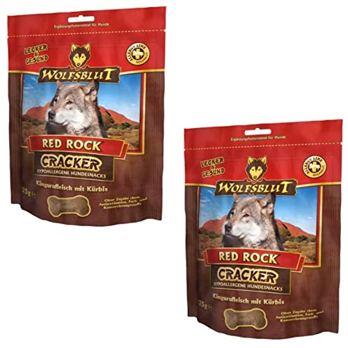 Wolfsblut Cracker Red Rock für Hunde - Doppelpack - 2 x 225 g Wolfsblut Cracker Red Rock für Hunde - Doppelpack - 2 x 225 g von Wolfsblut