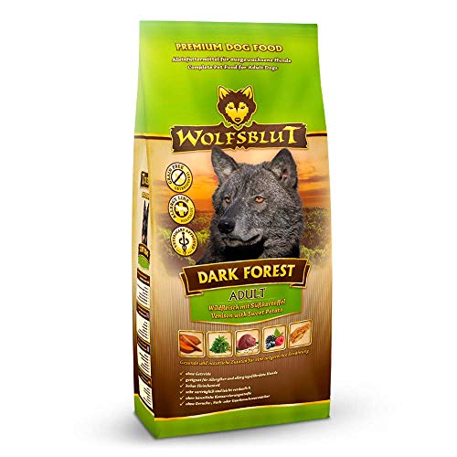 Wolfsblut - Dark Forest - 2 kg - Wild - Trockenfutter - Hundefutter - Getreidefrei von Wolfsblut