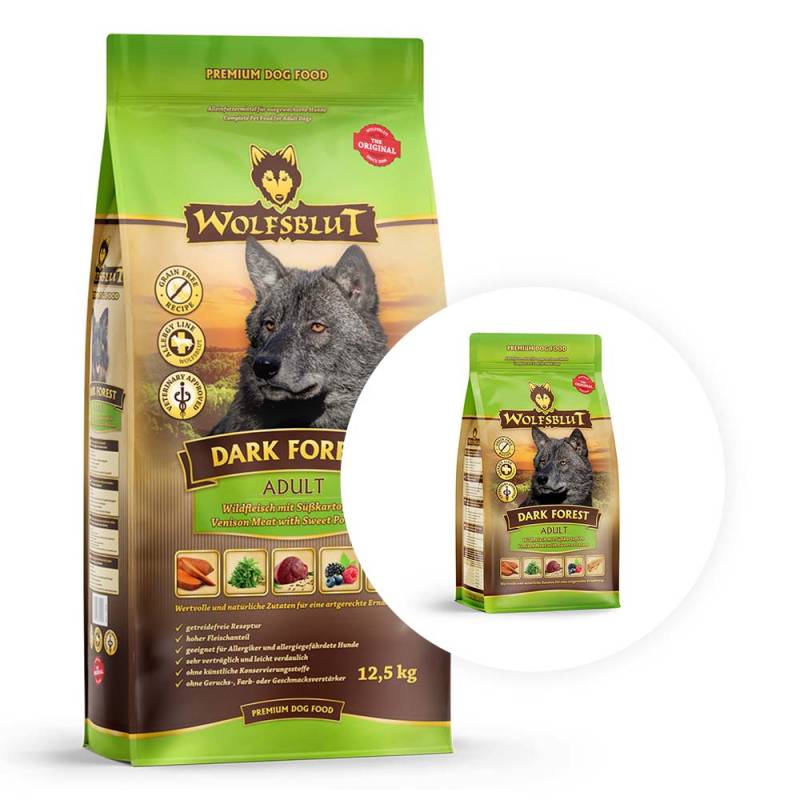 Wolfsblut | Dark Forest | Adult | 12,5 kg + 500 g von Wolfsblut
