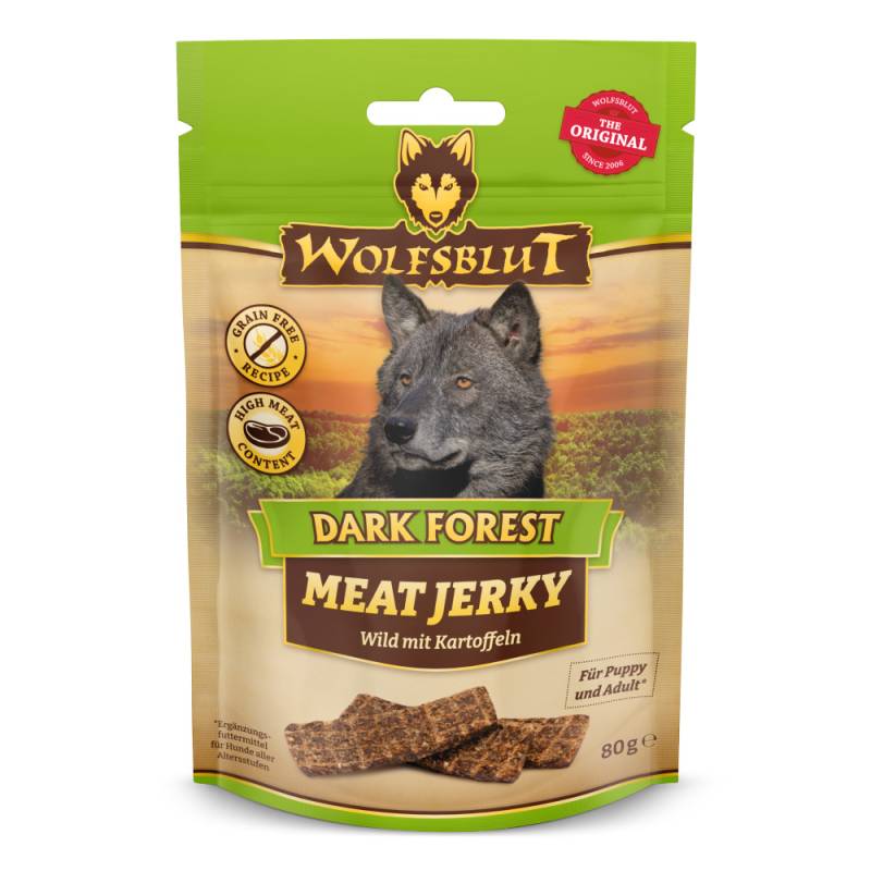 Wolfsblut | Dark Forest | Meat Jerky | 6 x 80 g von Wolfsblut