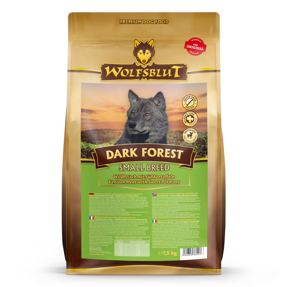 Wolfsblut | Dark Forest | Small Breed | 2 x 7,5 kg Wolfsblut | Dark Forest | Small Breed | 2 x 7,5 kg von Wolfsblut