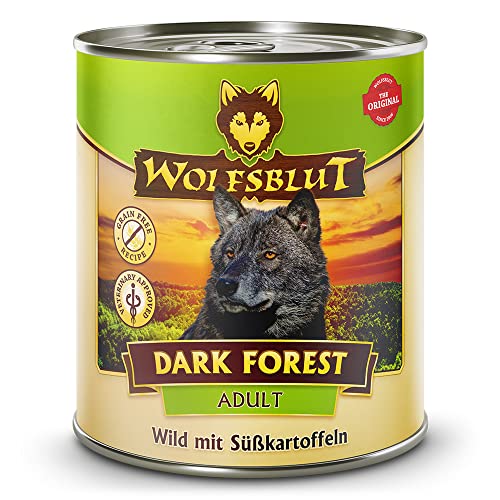 Wolfsblut Dark Forest Hundefutter für Erwachsene, 800 g, 6 Stück von Wolfsblut