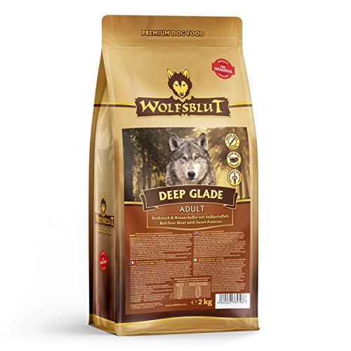 Wolfsblut - Deep Glade - 2 kg - Rothirsch und Wasserbüffel - Trockenfutter - Hundefutter - Getreidefrei Wolfsblut - Deep Glade - 2 kg - Rothirsch und Wasserbüffel - Trockenfutter - Hundefutter - Getreidefrei von Wolfsblut