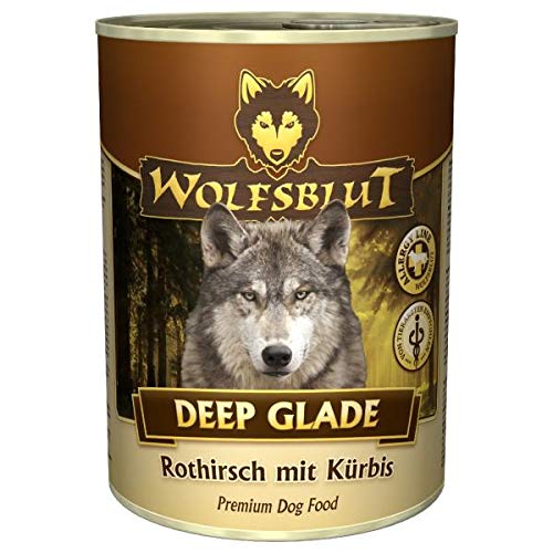 Wolfsblut - Deep Glade - 6 x 395 g - Rothirsch und Wasserbüffel - Nassfutter - Hundefutter - Getreidefrei von Wolfsblut