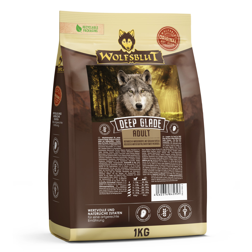 Wolfsblut | Deep Glade | Adult | 5 x 1 kg Wolfsblut | Deep Glade | Adult | 5 x 1 kg von Wolfsblut