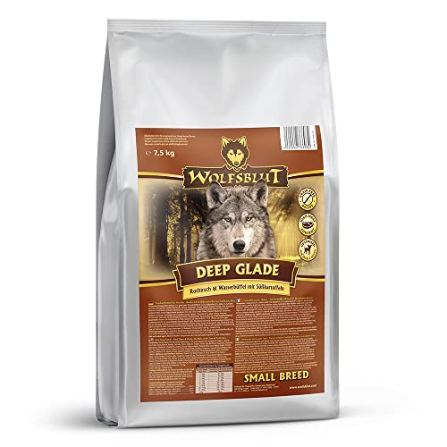 Wolfsblut - Deep Glade Small Breed - 7,5 kg - Rothirsch und Wasserbüffel - Trockenfutter - Hundefutter - Getreidefrei von Wolfsblut