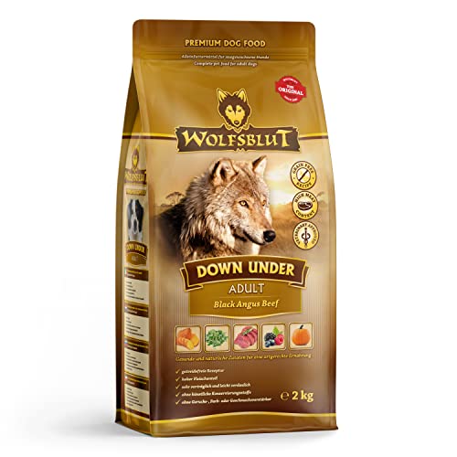 Wolfsblut - Down Under - 2 kg - Black Angus Beef - Trockenfutter - Hundefutter - Getreidefrei Wolfsblut - Down Under - 2 kg - Black Angus Beef - Trockenfutter - Hundefutter - Getreidefrei von Wolfsblut