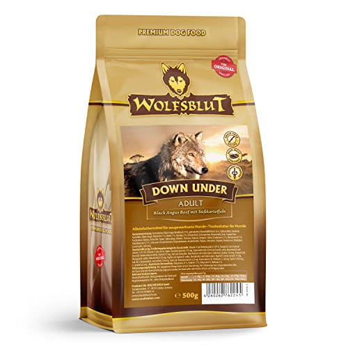 Wolfsblut - Down Under - 500 g - Black Angus Beef - Trockenfutter - Hundefutter - Getreidefrei Wolfsblut - Down Under - 500 g - Black Angus Beef - Trockenfutter - Hundefutter - Getreidefrei von Wolfsblut