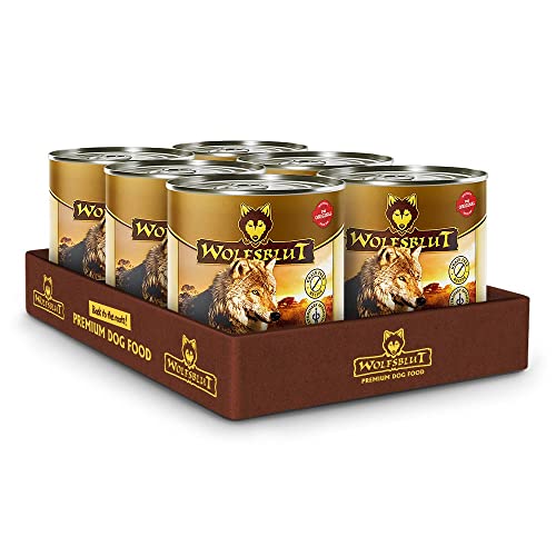 Wolfsblut - Down Under - 6 x 800 g - Black Angus Beef - Nassfutter - Hundefutter - Getreidefrei von Wolfsblut